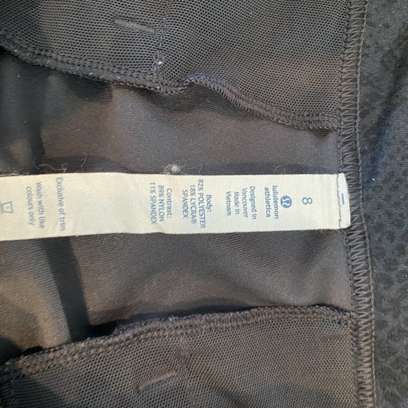 LULULEMON ON THE FLY 7/8 PANT SNAKE SKIN PRINT - Picture 6 of 8